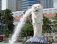 Merlion at Merlion Park