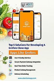 Grofers Clone App | Apps Llike Grofers - Uber Clone App
