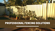 Things To Know About Professional Fencing Solutions.