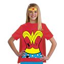 Wonder Woman Kids T-Shirt Costume Set - Kids Costumes - DC Comics Costumes