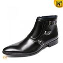 Paris Mens Italian Leather Shoes Ankle Boots CW761350