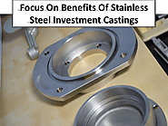 What elements are utilized in stainless steel investment casting?