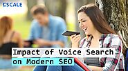 Voice Search Optimization: The Impact of Voice Search on Modern SEO