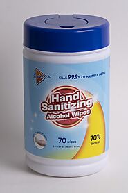 Alcohol Hand Sanitizer Wipes