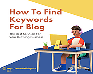 How to find keywords for blog