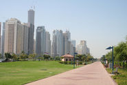 Corniche Park in Abu Dhabi