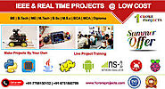 msc projects in Chennai
