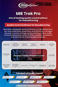 Quality Control Software for Manufacturing
