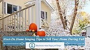 Must-Do Home Staging Tips to Sell Your Home During Fall - Blue Anchor Home Staging and Design