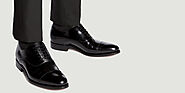 Black Oxford Shoes For Men.