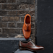 Oxford dress shoes by Barker.