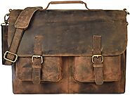 Buy Best Leather Bags for Laptop - MontexooLeatherStore