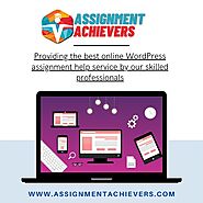 Providing Best WordPress Assignment help at your place