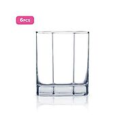 Luminarc 6pcs Plain Octime Lowball Water & Juices Glass Set