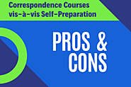 CORRESPONDENCE COURSES VIS-À-VIS SELF-PREPARATION – PROS AND CONS – Online Clat Preparation 2020 – 2021