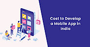 Cost to develop Mobile app in India