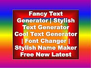 Fancy Stylish Cool Text Name Generator
