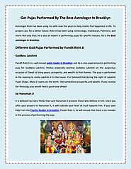 Get Pujas Performed By The Best Astrologer In Brooklyn by Rishi Astrologer - Issuu