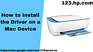 123.hp.com - Download HP Printer Driver on Mac Device