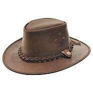 Equistl Australian Cowboy hats With Braided Hatband With Snaps