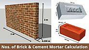 Brick Work Calculation | How to Calculate Quantity of Cement Mortar In Brickwork and Plaster6 min read