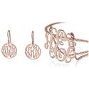 Rose Gold Monograms