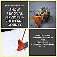 Snow Removal Services in Rockland County