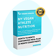 3 Month Customized Meal Plan For Vegan Athletes (3 Month Commitment)