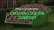 How To Choose The Right Skip Hire Company
