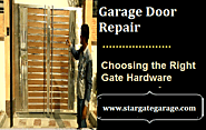 Choosing the Right Gate Hardware – Star Gate Garage