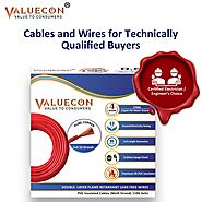Valuecon®️ PVC Insulated 0.50 Sq.mm Single Core Flexible Copper Wires and Cables for Home, Buildings | Home Electric ...