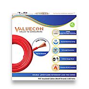 Valuecon®️ PVC Insulated 1.50 Sq.mm Single Core Flexible Copper Wires and Cables for Home, Buildings | Home Electric ...