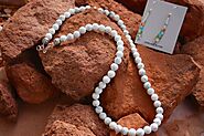 Why White bead Necklaces are the next trendsetters? | by New Mexico Gems | Oct, 2021 | Medium