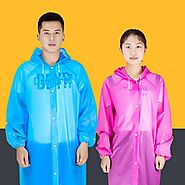 Transparent Raincoat for Men & Women |ShoppySanta