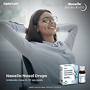 Unblock Nose in 25 Sec with Naselin Nasal Drops