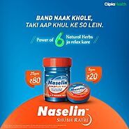 Get Instant Relief from Cold with Naselin ColdPlus Rub