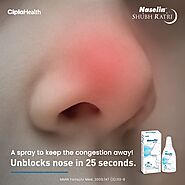 Unblock Nose in 25 Sec with Naselin Nasal Spray