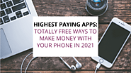 How To Make Money On Your Smartphones - 7 Smart Apps