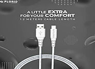 Data Cables | Micro USB & Type C Fastest Charging Data Cable | Florid