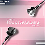 Wired Earphones & Headphones with Mic at Best Price | Florid