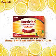 Energise with Maxirich Vitamin C + Zinc