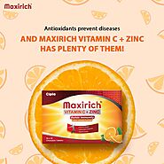 Don't be Stressed Order Maxirich Vitamin C+ ZINC