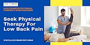 Seek Physical Therapy For Low Back Pain