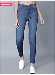 Website at https://www.myntra.com/high-rise-jeans