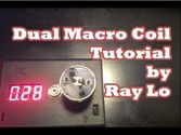 (Easy Rebuild) 0.28Ω Dual Macro Coil Rebuild Tutorial on the IGO-M