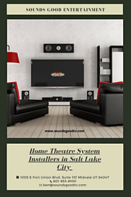 Set-up Your Home with Home Theatre System Installers in Salt Lake City