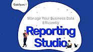 Reporting Studio - Manage Your Business Data Efficiently