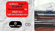 India's Top 4 English Newspapers in 2021 for Advertisements