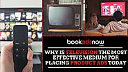 How Television is the Most Effective Medium for Product Ads Today