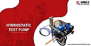 Buy Hydrostatic Test Pump at Affordable Price